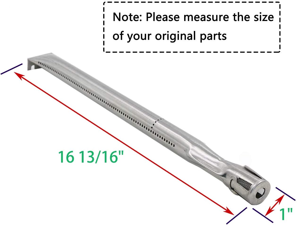 Grill Replacement Parts for Charmglow 720-0304, Nexgrill 720-0304 Gas Grills, Grill Heat Plate Shield Flame Tamer, Grill Burner Replacement for Charmglow 4-Burner Grill 720-0304, Permasteel Grills