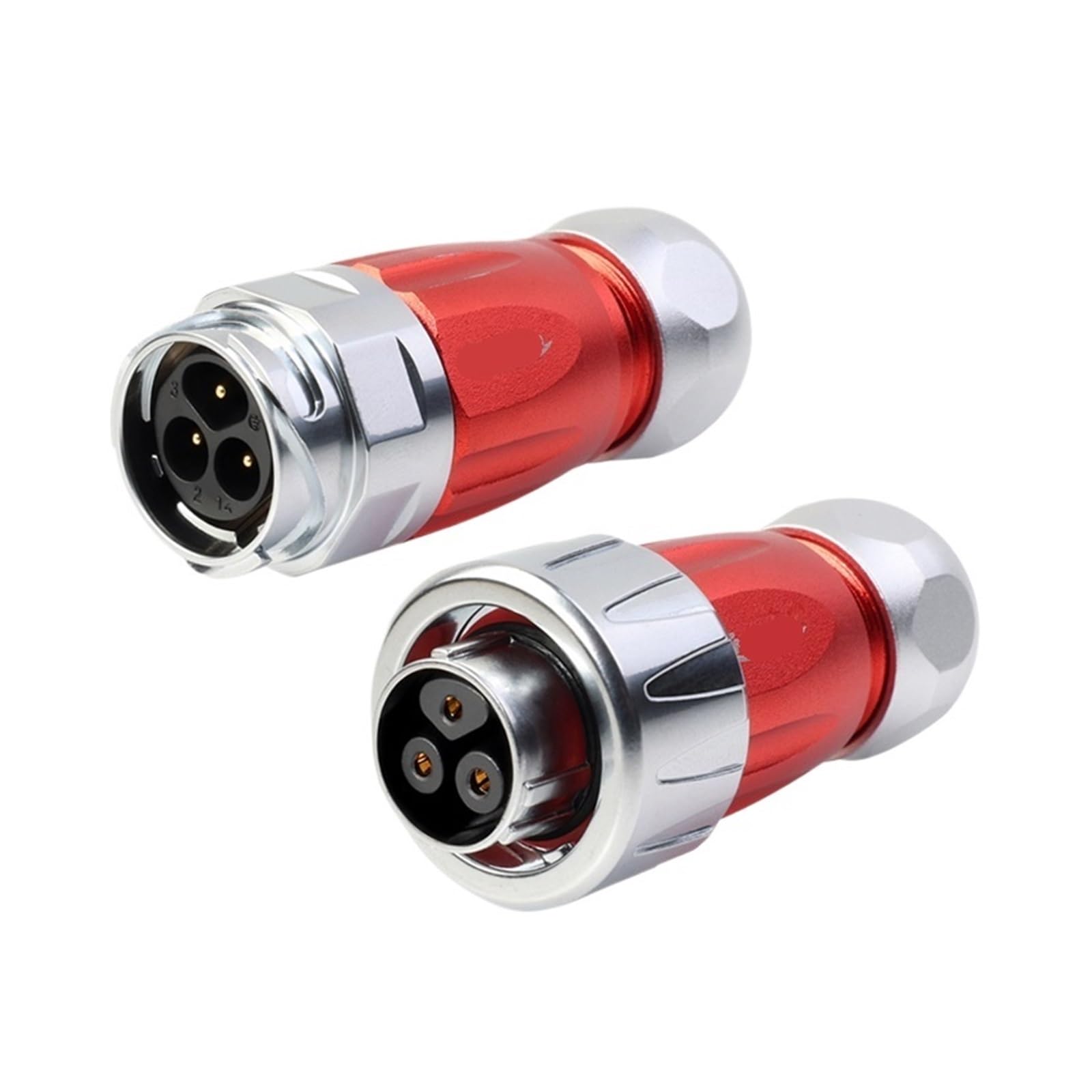 Conector DH16 de aviación reversible de 3 pines macho y hembra sin soldadura