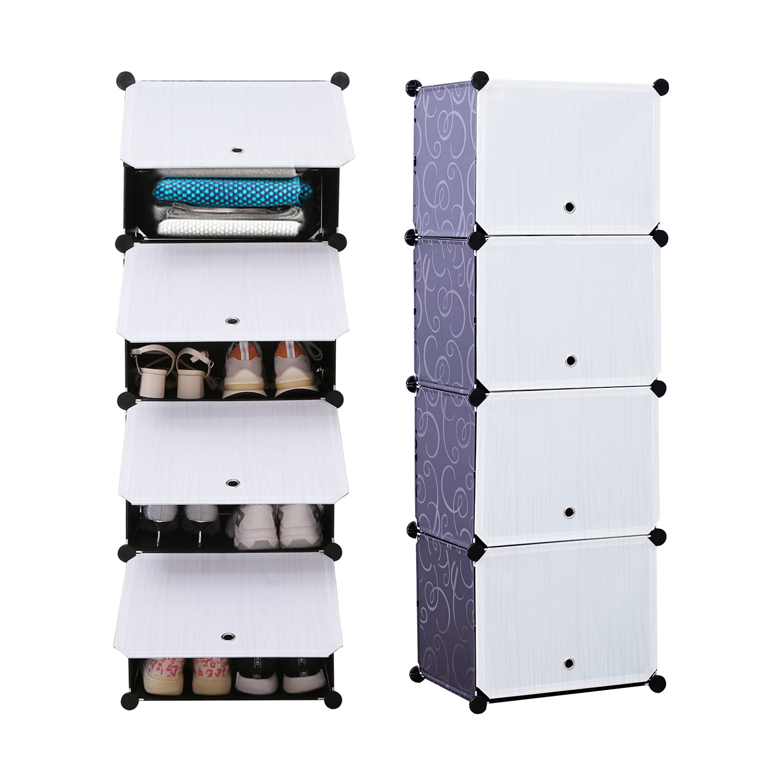 Buy DAYONGDAYONG DIY Portable Shoe Rack Organizer Tower,Modular Cube