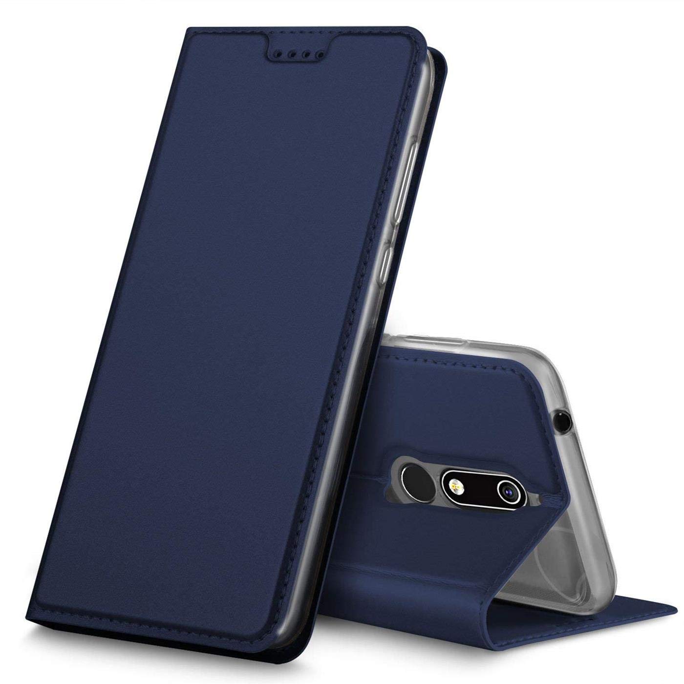 Custodia e cover per Nokia 5,Custodia a portafoglio in con supporto per Nokia 5,Custodia magnetica per telefono, custodia con slot per schede