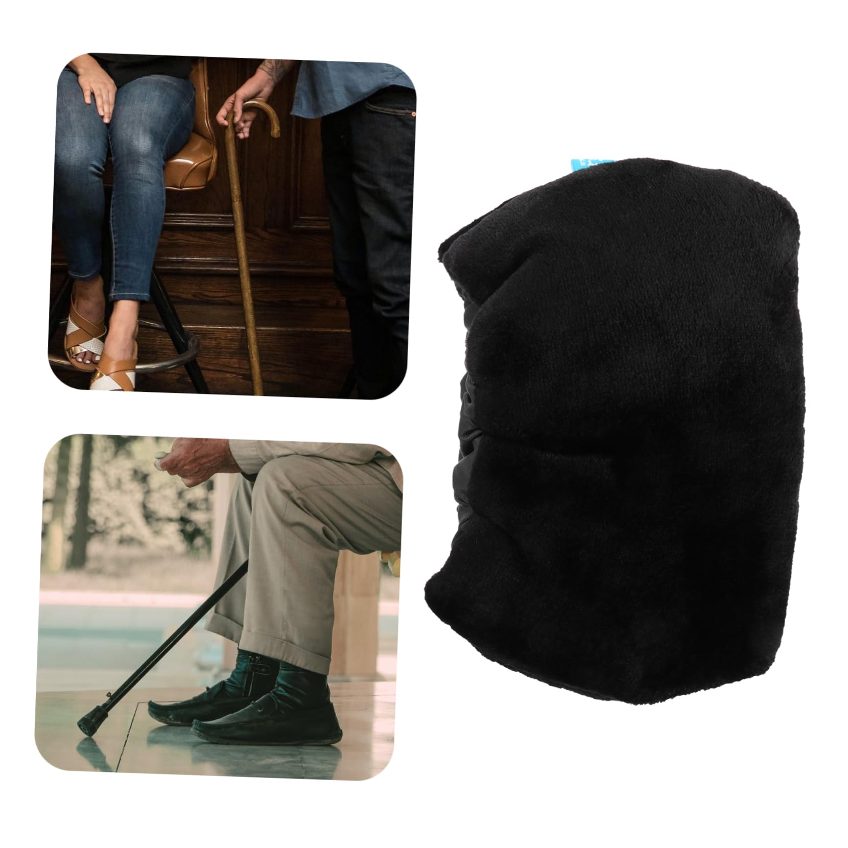 3 Pares Muletas Para Las Axilas Almohadillas Para Muletas Muleta Almohadas Almohadillas De Repuesto Para Muletas Muleta Axila Almohadilla Inferior Algodón Tomar De Las Manos