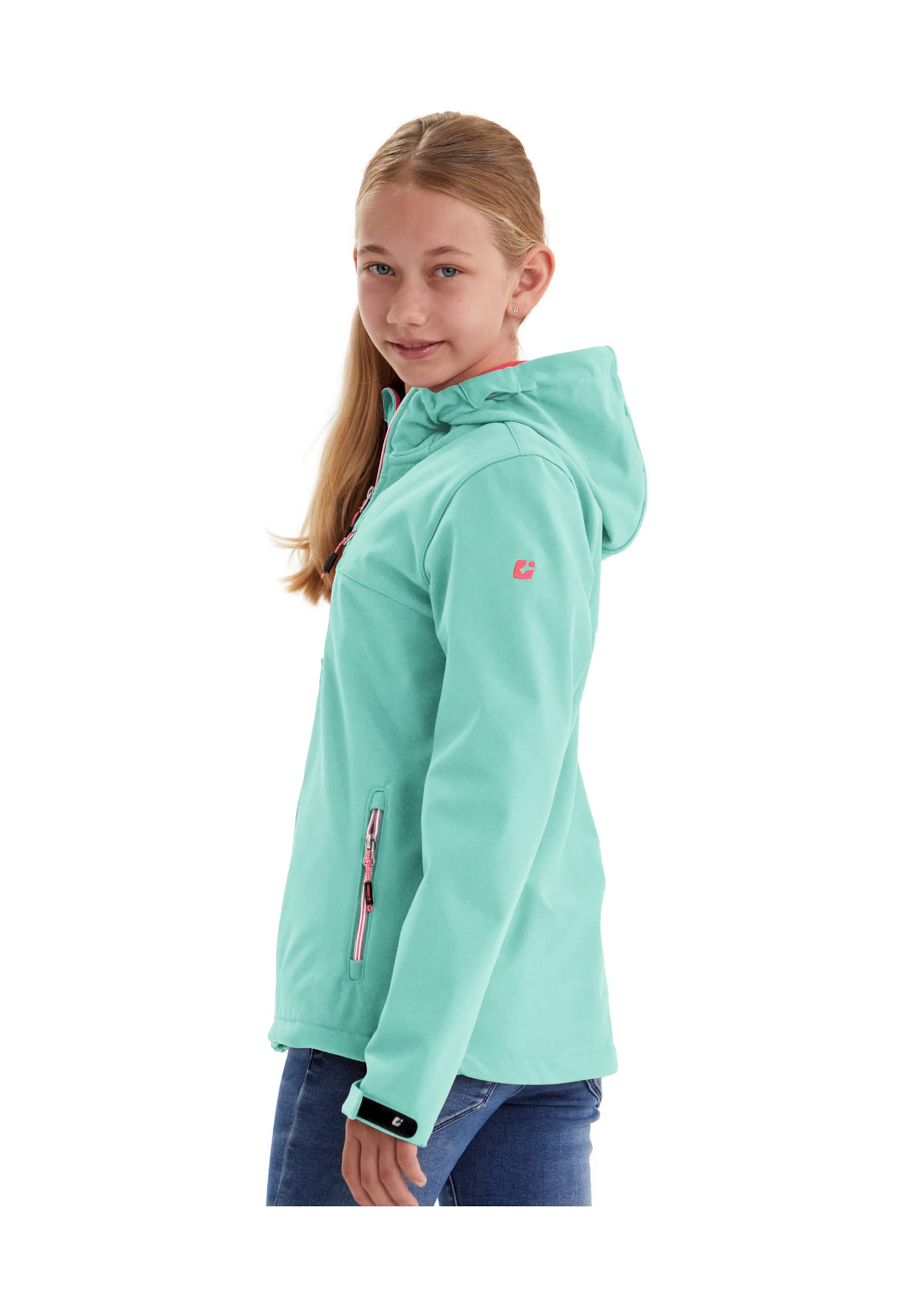 Killtec Girls Jacke Softshell/Veste de Plein air avec Capuche Fille