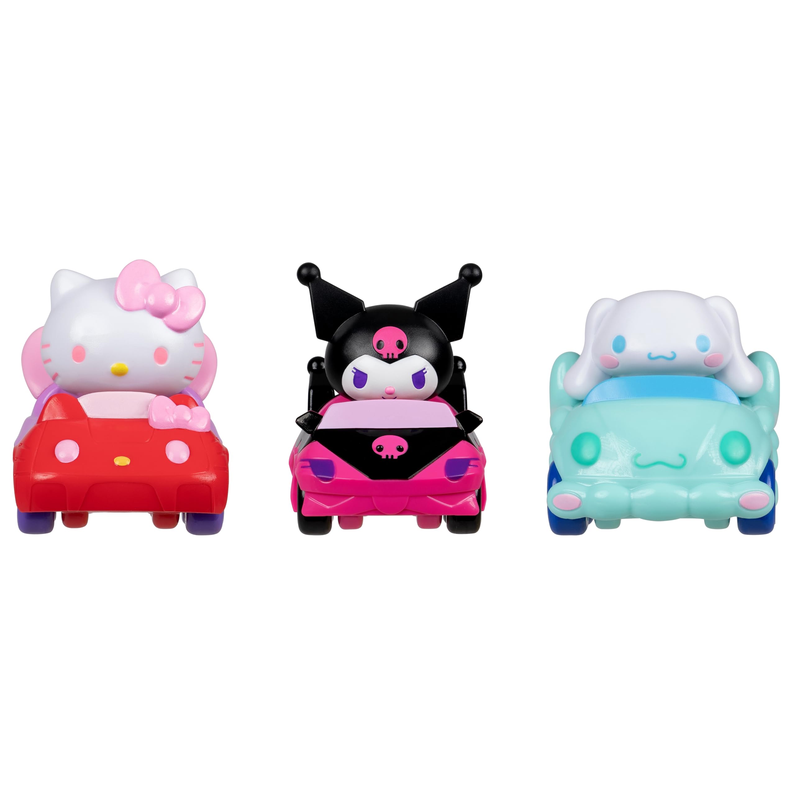 Amazon.com: Jazwares Hello Kitty and Friends 2-inch Vehicle 3-Pack