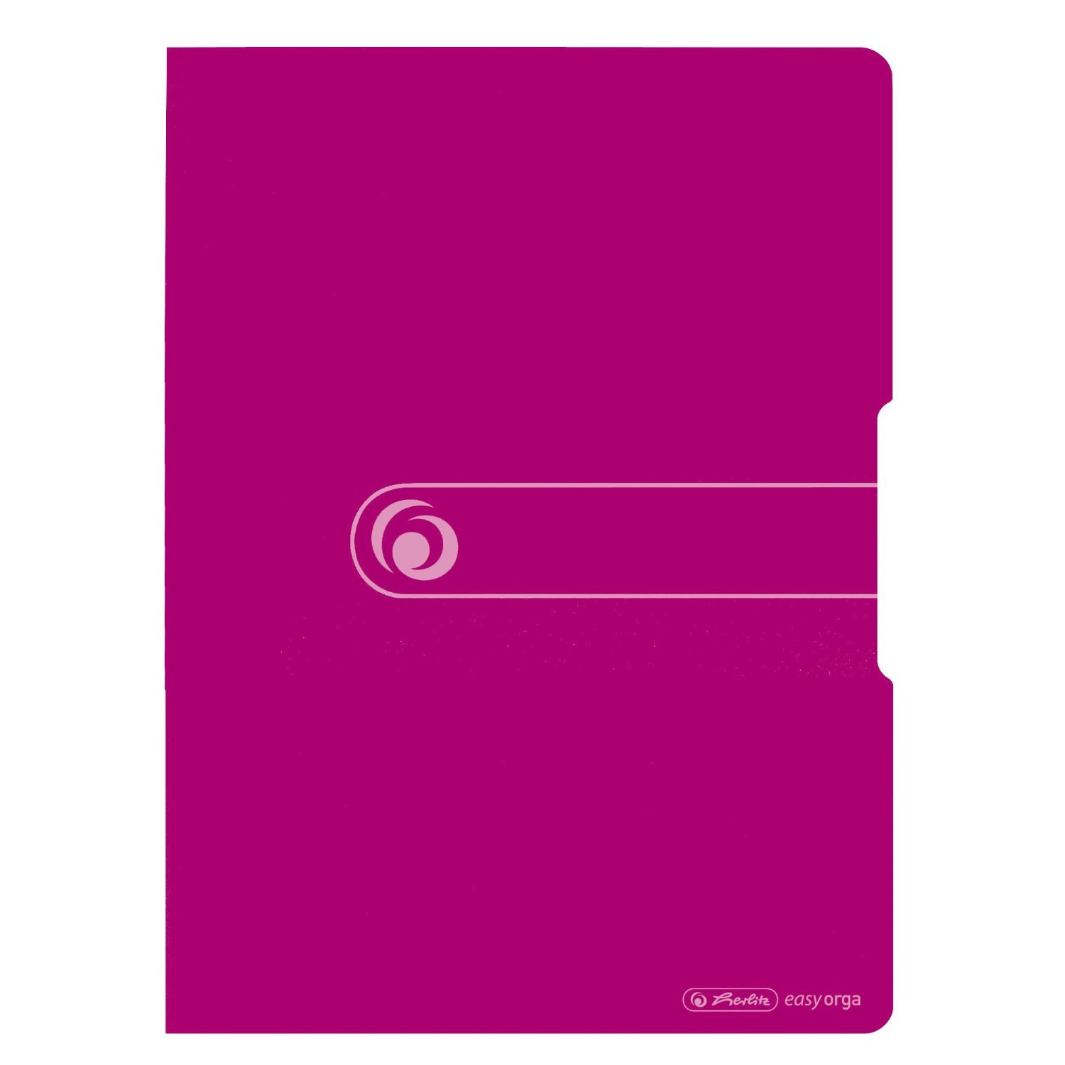 Herlitz Easy Orga To Go A4 Polyfoam Clipboard Folder - Berry