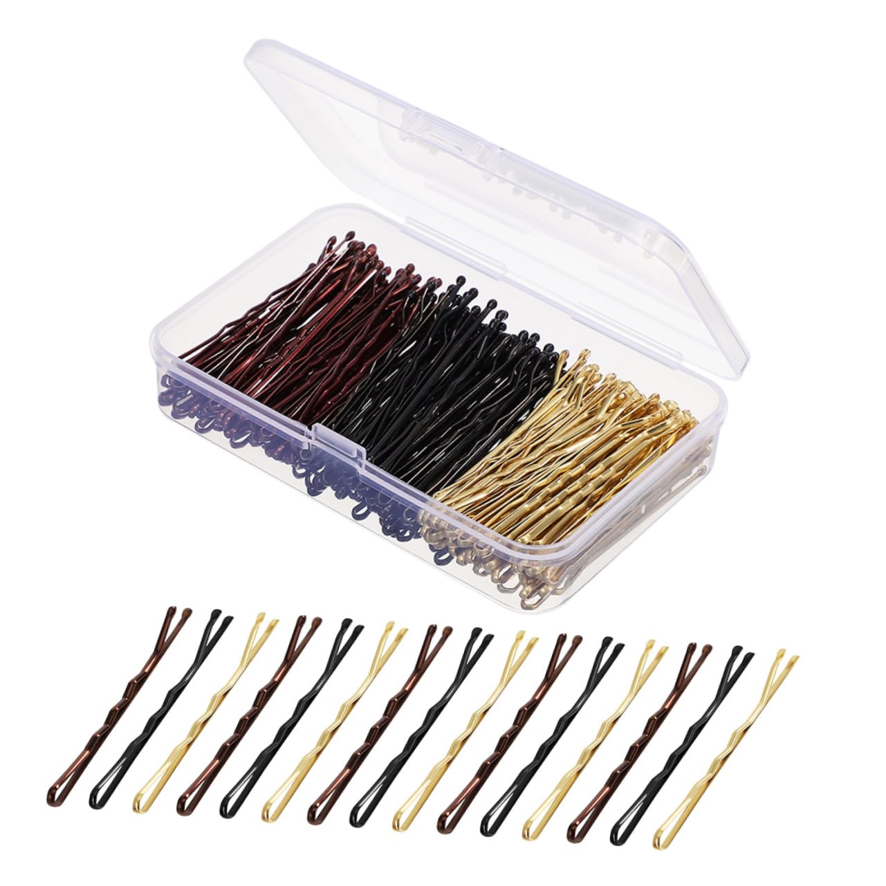 900pezzi Fermagli per Chignon da Donna Forcina Piccola in Accessori per Capelli Decorativi per Acconciature di Ogni Giorno e Occasioni Speciali