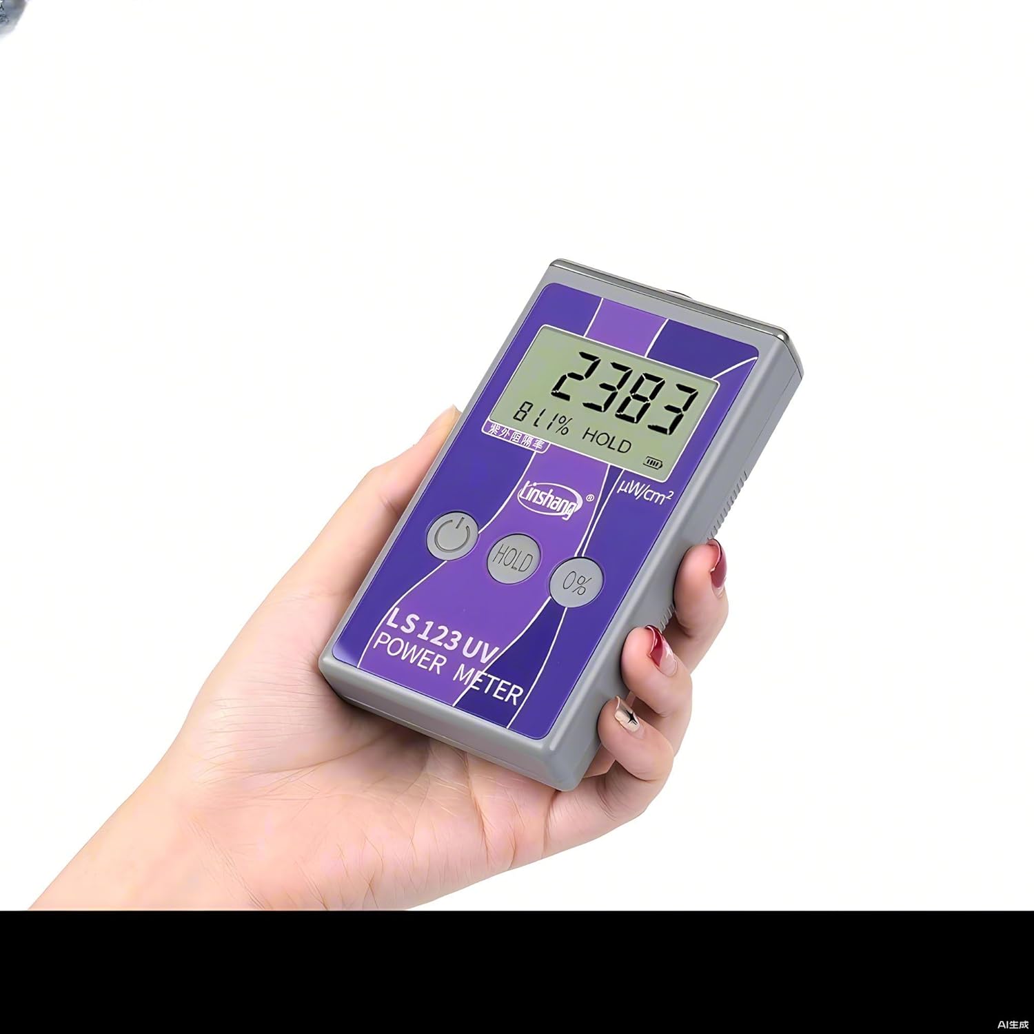 Solar Infared Power Meter LS122 UV Light Power Intensity Meter LS123 Measure Ultraviolet IR Radiation Intensity(LS123 UV Power Meter)