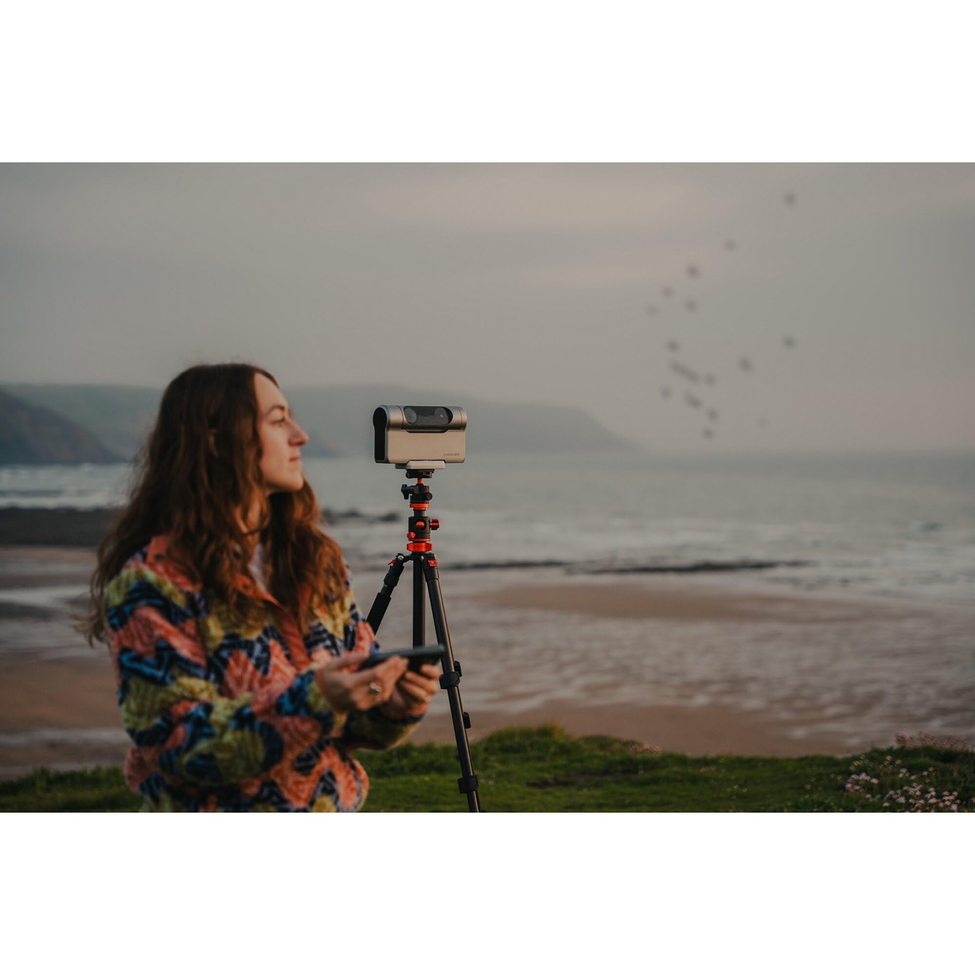 DWARFLAB Dwarf 3 Télescope intelligent – EAA tout-en-un simple, autofocus, double caméras 4K pour astronomie, nature et panorama, ultra léger (1,35 kg), pour tous les 6 à 98 ans