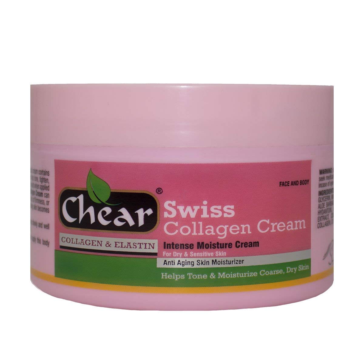 Swiss Collagen & Elastin Intense Moisturising Cream for face & body 500ml
