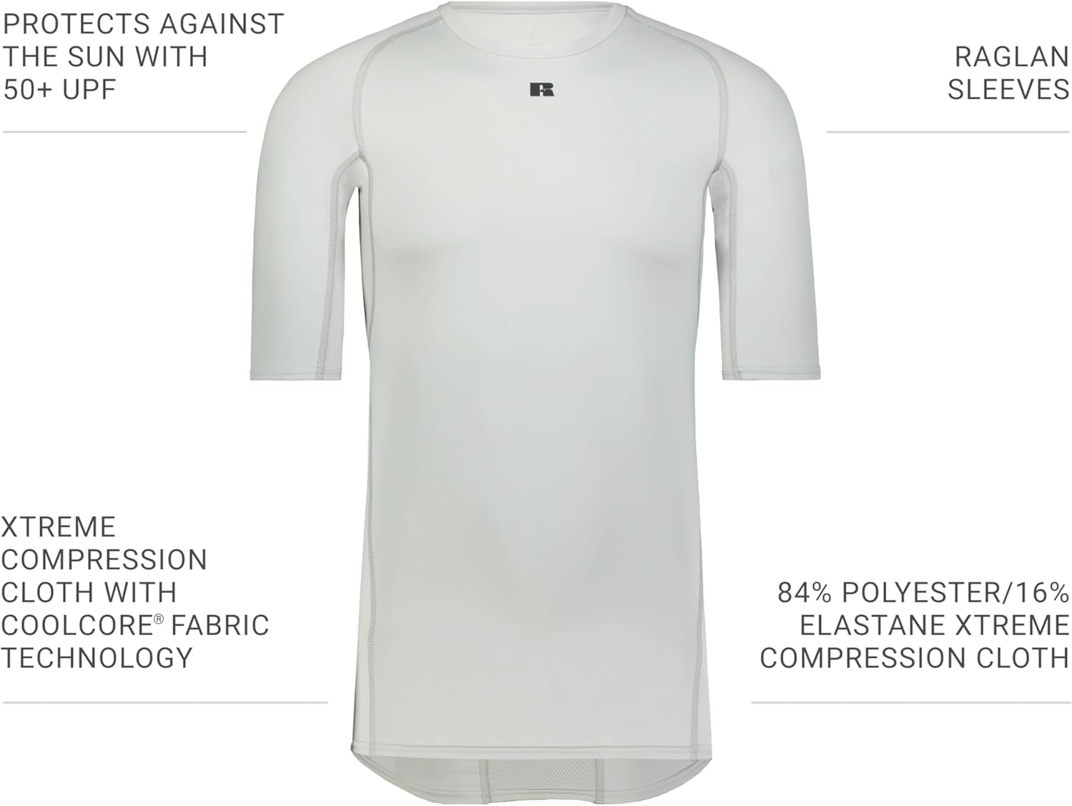 Russell Athletic Half Sleeve Compression Tee