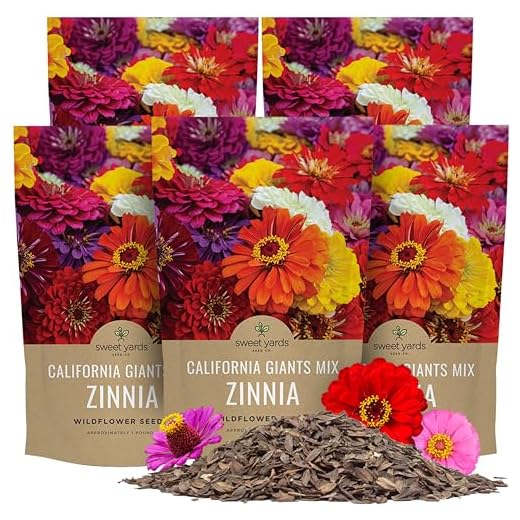 Bulk Zinnia Seeds - California Giants Mix