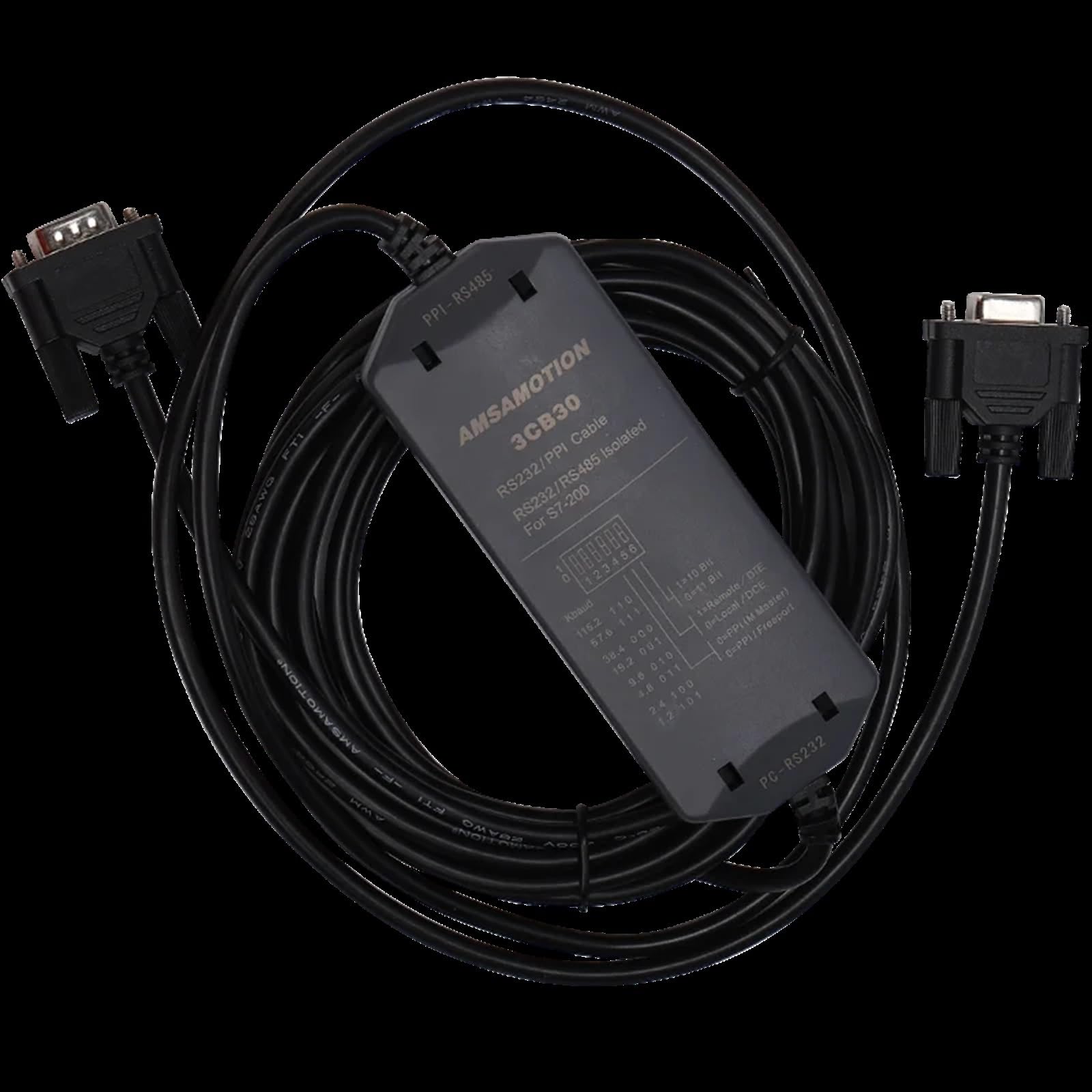 6ES7 901-3CB30-0XA0 per S7-200 Cavo di programmazione RS232/PPI Port PC/PPI Comunicazione Data Line (3DB30 USB)