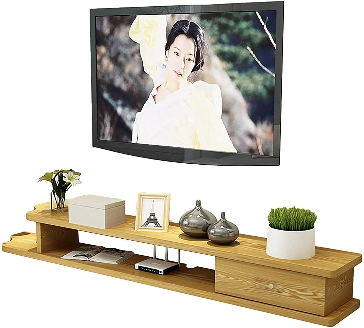 Amazon｜テレビ台 棚板 ローボード テレビボード セットトップボックス