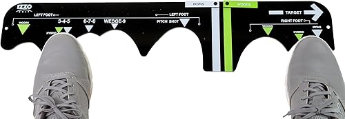 Miniatura 8 de Izzo Entrenador de posición de pelota de postura segura de golf para diestros - Ayuda de entrenamiento de golf para mejorar tu postura, ayuda de