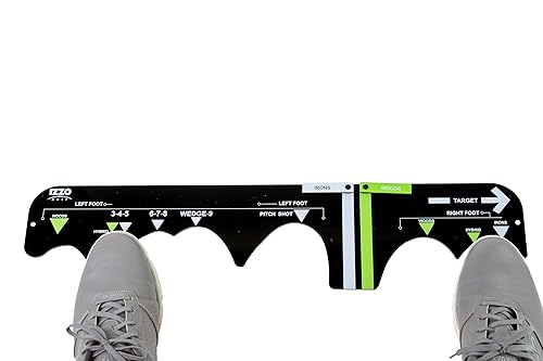 Izzo Golf Sure Stance Golf Swing Training Aid -Ball Position