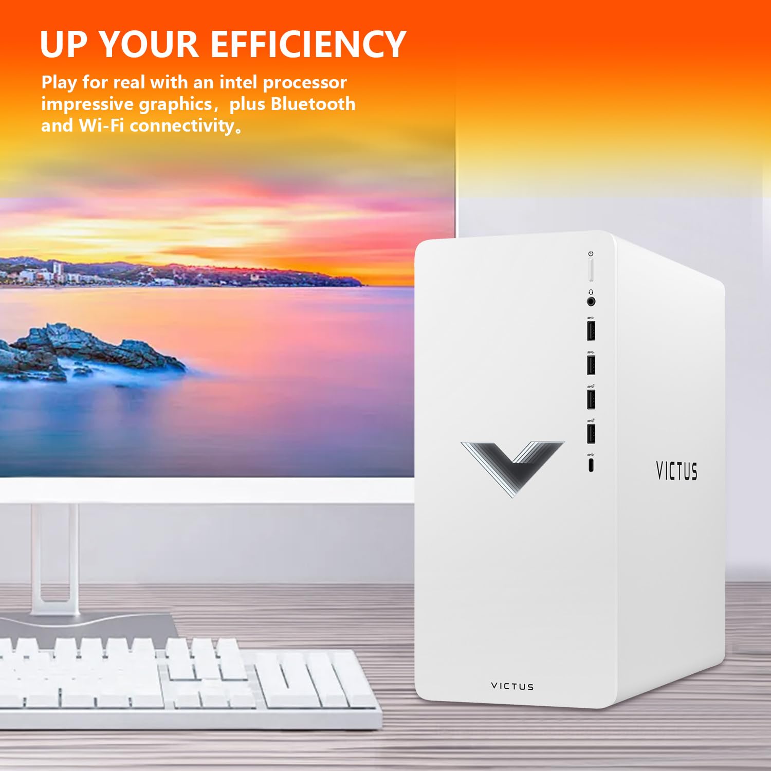 Amazon.com: HP Victus Pro 15L i7 RTX 4060 Premium Gaming Desktop 
