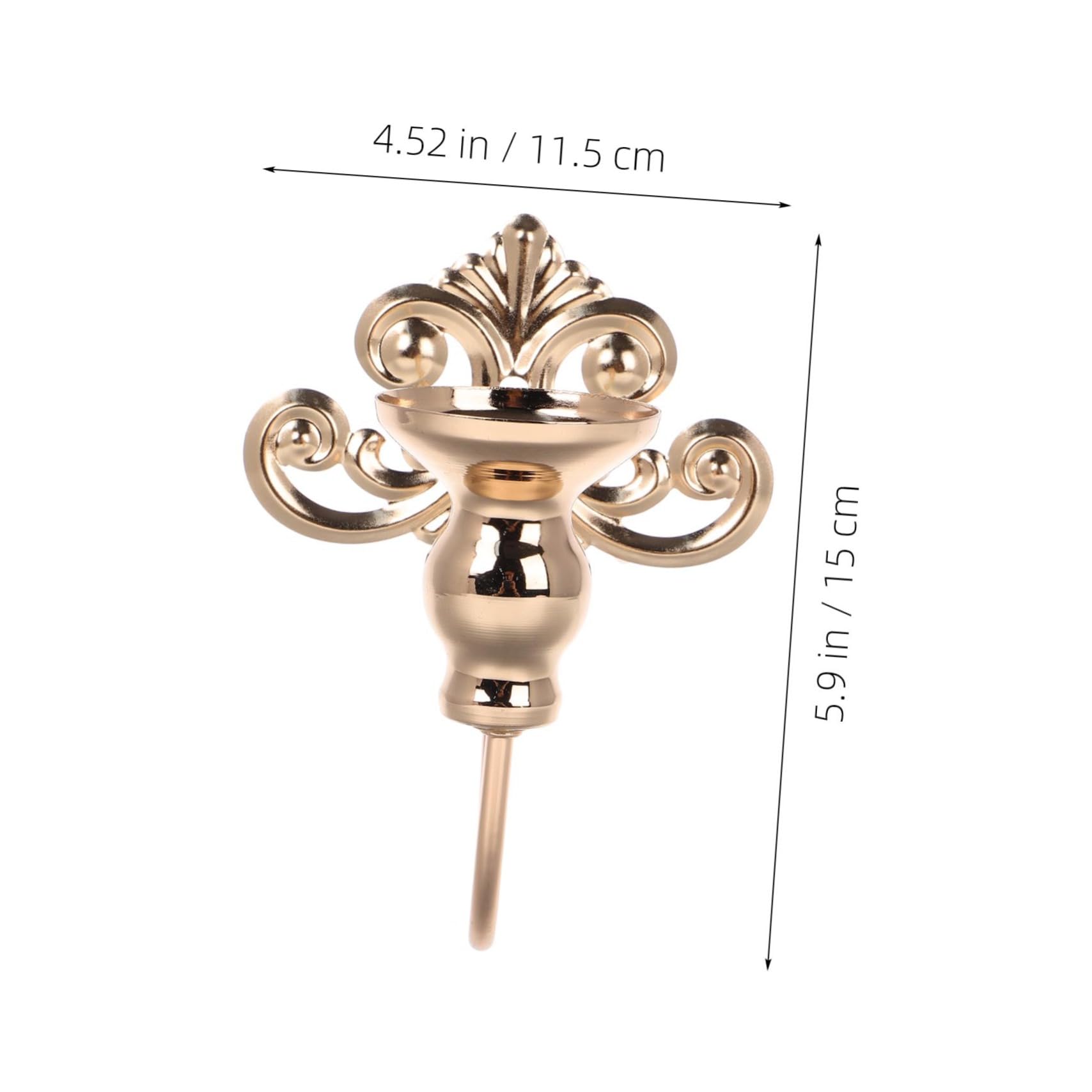 ABOOFAN Vintage Candle Holders Art Wall Sconces Decorative Iron Wall Candle Holder for Living Room Office Dining Room