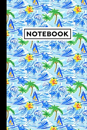 Notebook: Hawaiian Waves Notebook, Hawaiian Waves Themed Gift For Hawaiians And Hawaii Lovers, Hawaiian Waves Journal