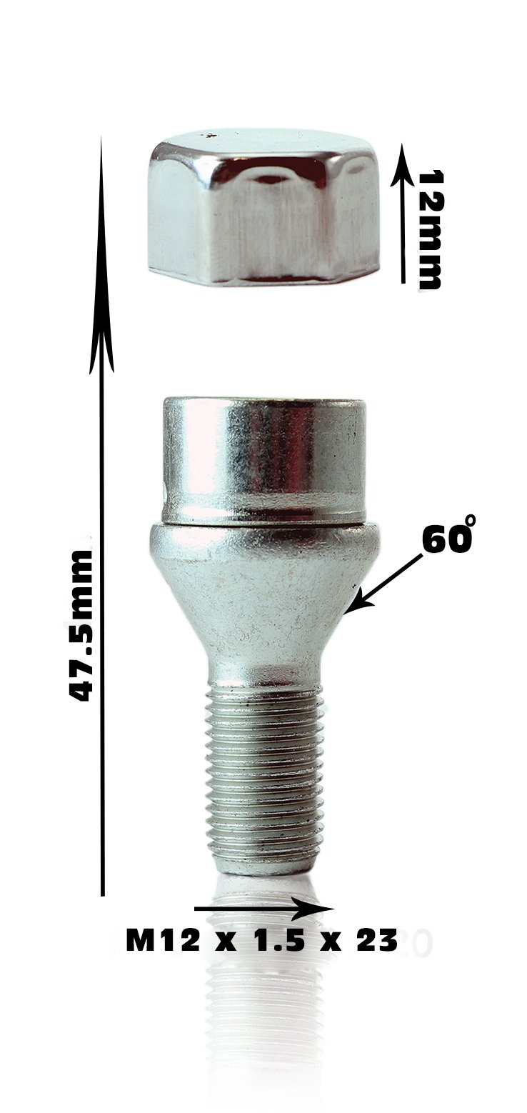 Tuercas de bloqueo de rueda HEYNER M12x1,5 pernos VAUASH [I3]
