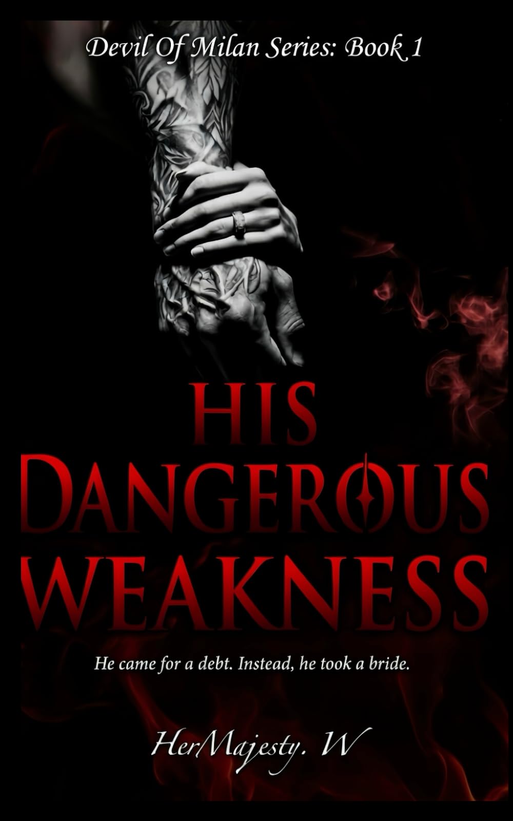 His Dangerous Weakness: An enemies-to-lovers mafia romance (Devil Of Milan Series)