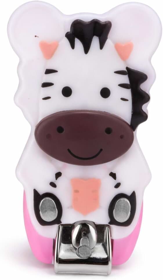 Cortador de Unha Baby Animais - Seguro e Delicado para Bebês e Crianças (ZEBRINHA)