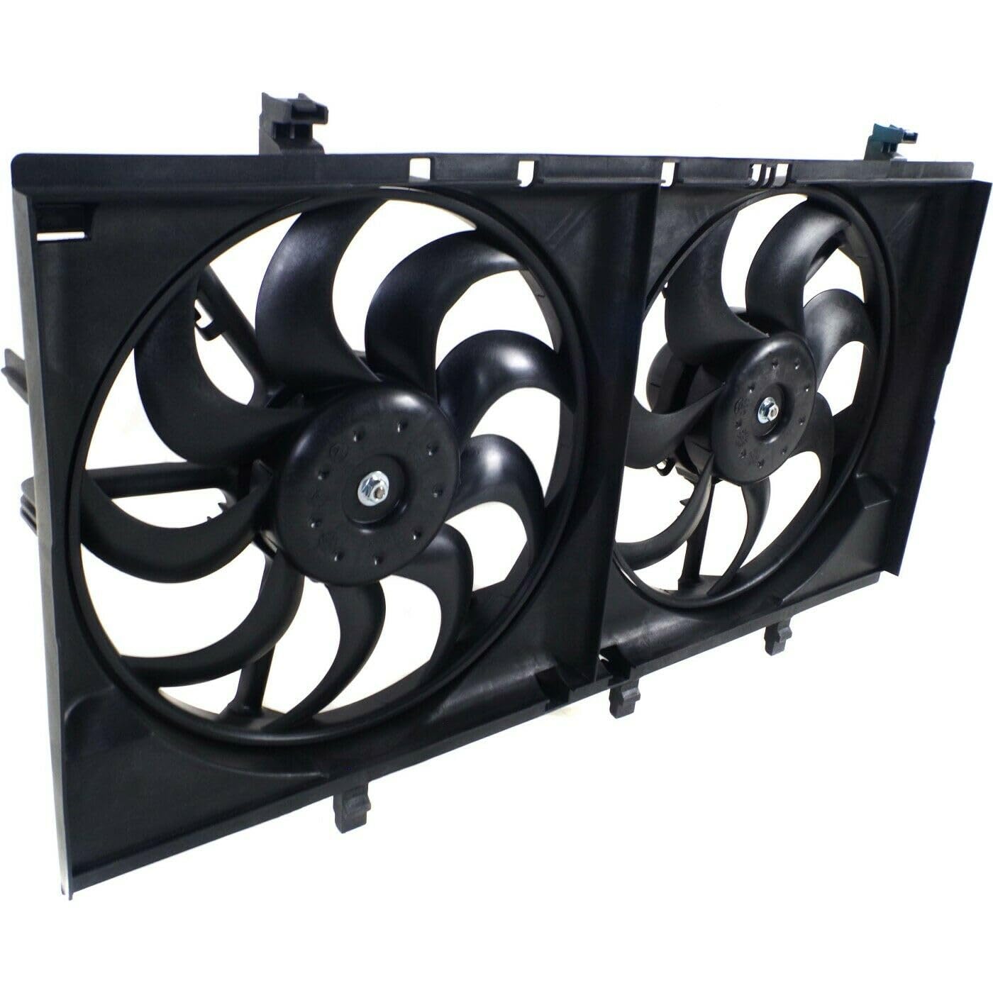 TYMMC Dual Radiator Cooling Fan Blade Assembly Set for Pontiac for G8 3.6L 2008-2009 12821245 GM3115221 ZZ1128