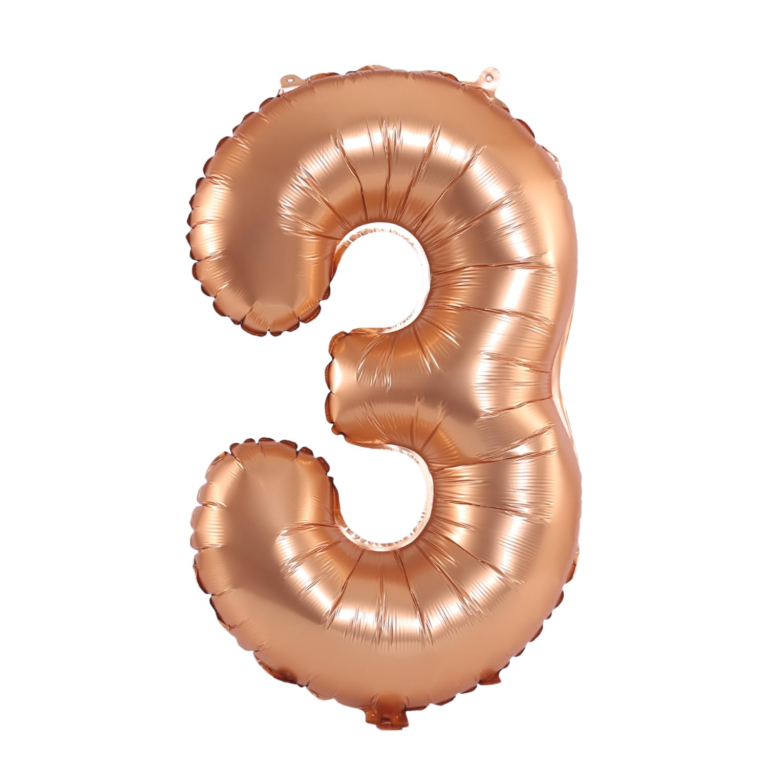 YPSelected 32 Inch Large Foil Helium Number Balloon Birthday Wedding Party 0-9 (Orange, 3)