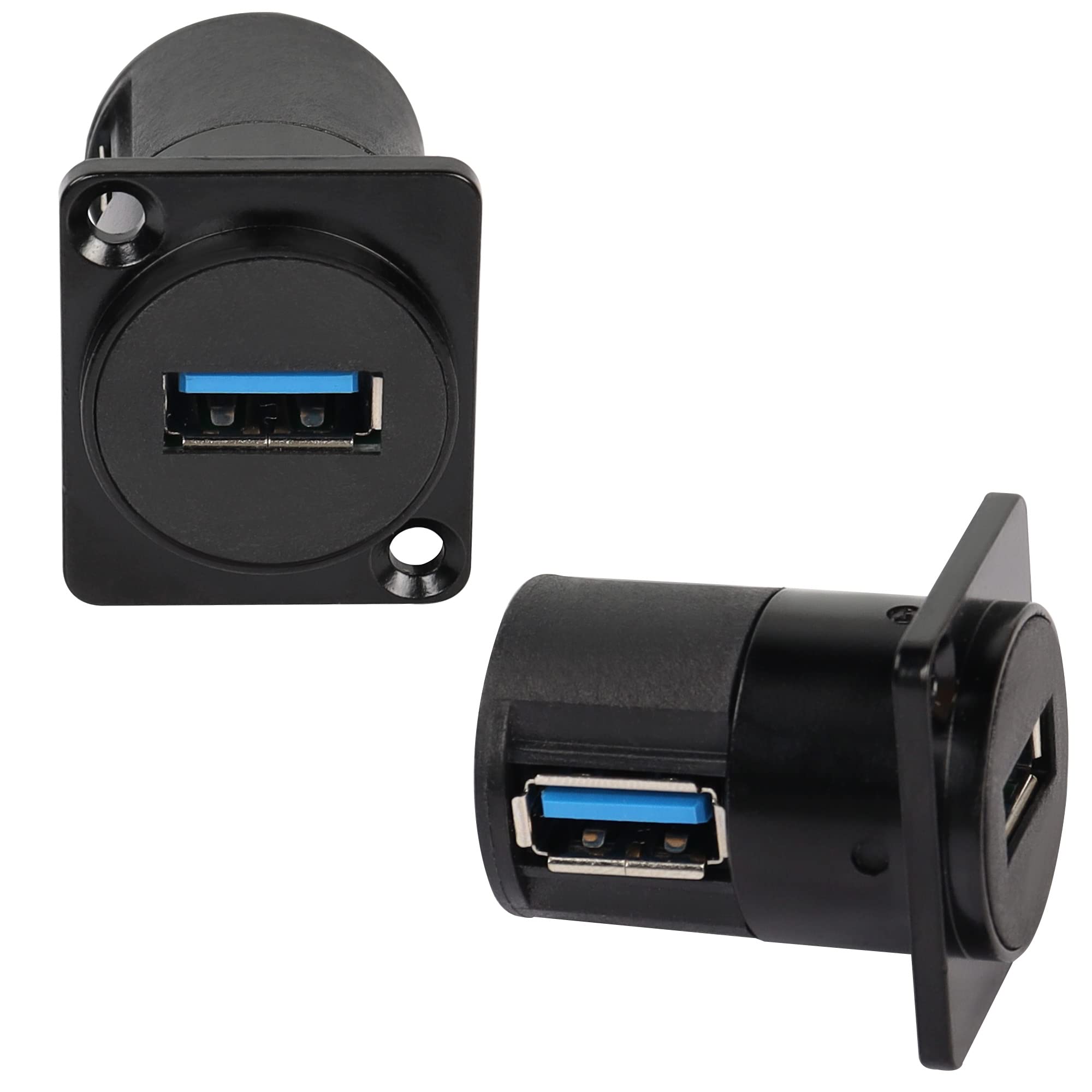 Conector USB Molex 105017-0001, Hembra, , 1 Puerto Puertos, Ángulo De