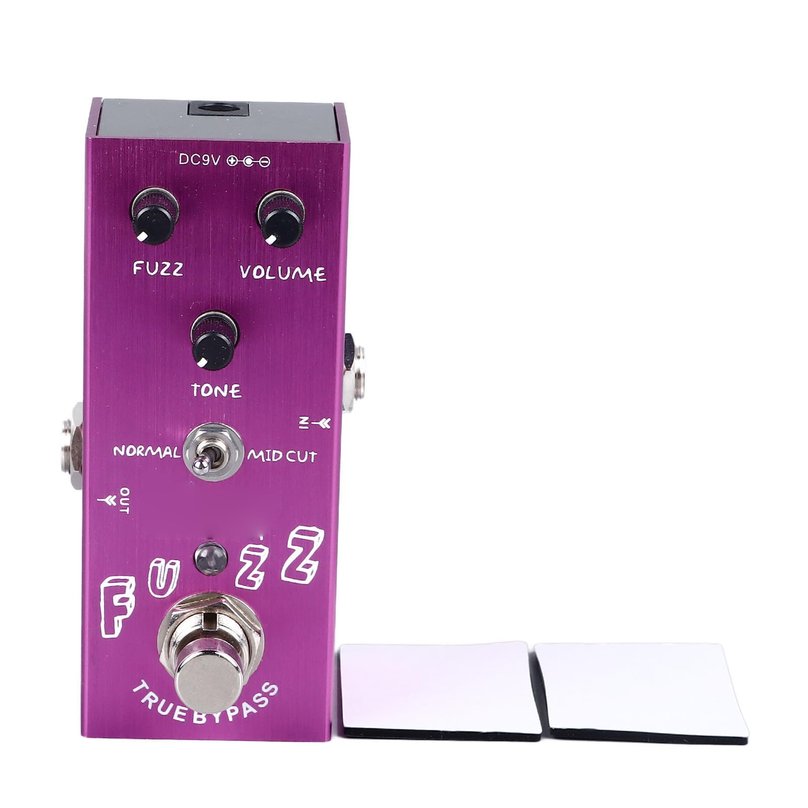Effetto per Chitarra in Metallo, Effettore per Chitarra Elettrica Accordatura Flessibile Buona compatibilità Multifunzionale per Stili di Musica Rock Jazz (PURPLE)