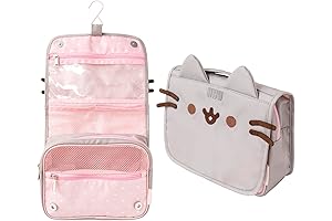 Pusheen Kawaii Toiletry Bag for Travel - Perfect for Cosmetics, Makeup and...