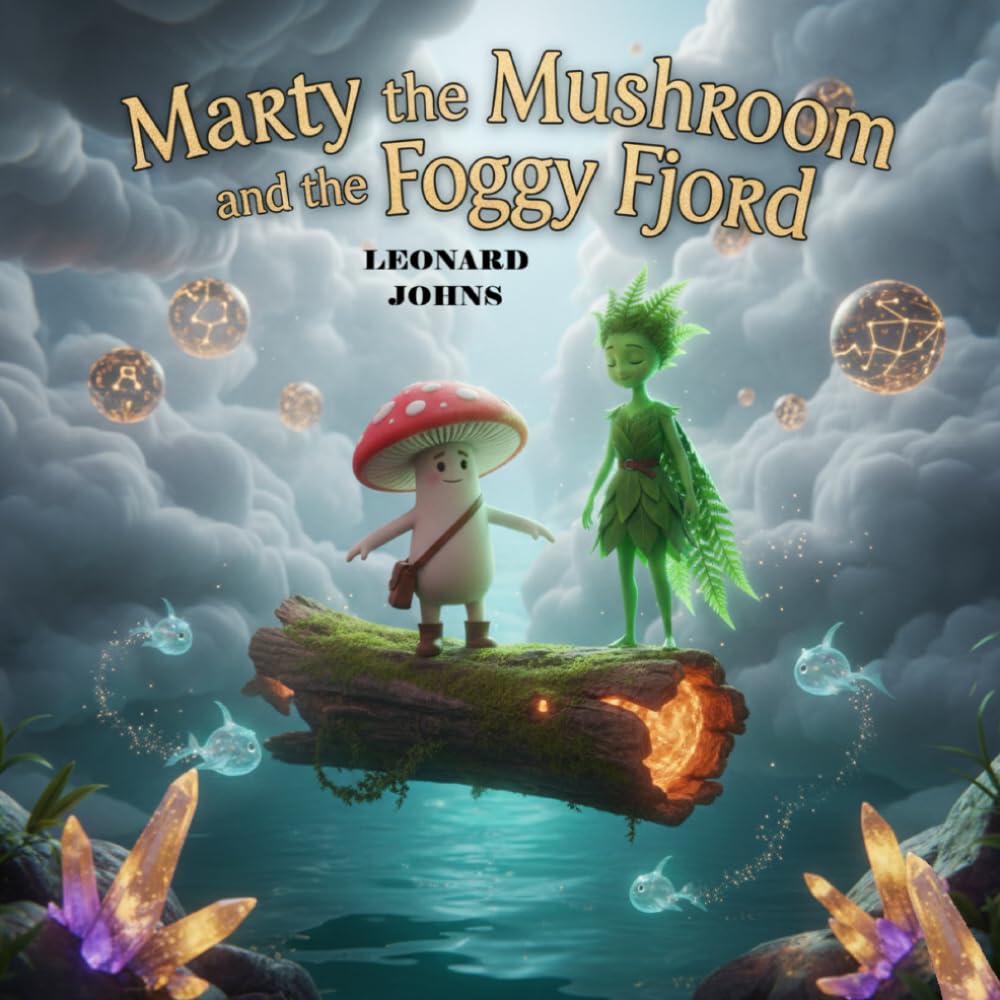 Marty the Mushroom and the Foggy Fjord: A Magical Quest Through Mist and Moonlight (Marty the Mushroom Series of Books)