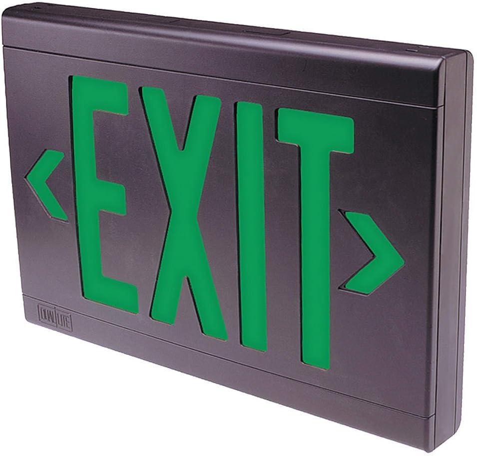 HUBBELL LIGHTING DUALLITE Thermoplastic LED Exit Sign