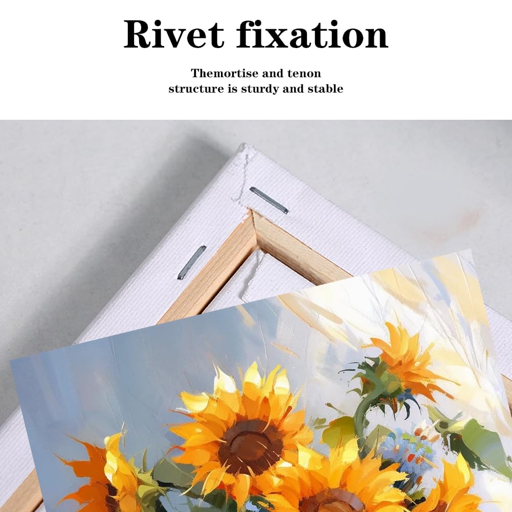 Leinwand Set 6-teilig - 3 Größen Für Künstler Und Hobby-Maler