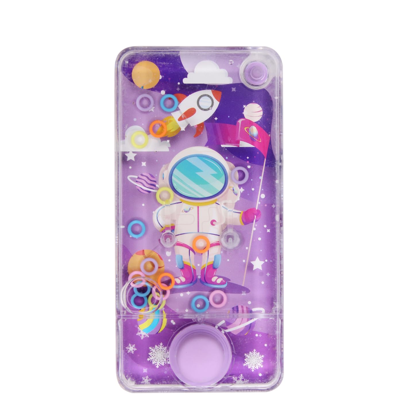 KYNA Cute Printed Transparent Water Ring Game Single Button Game Fun Toy for Kids –Pack of 1 PCS (B0CYPS587S) Amazon Price History, Amazon Price Tracker
