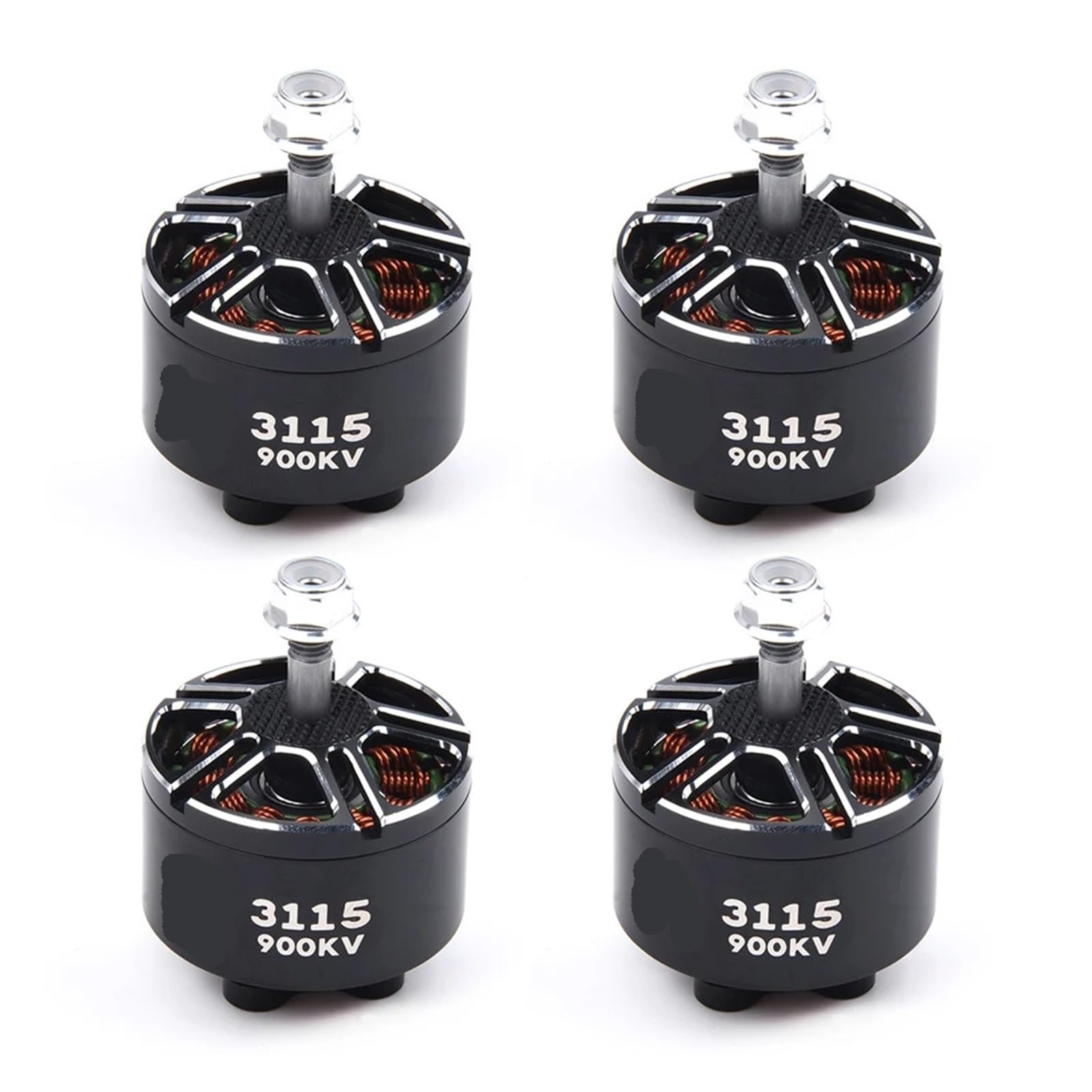 4 unidades, compatibles con motor brushless 3115 900KV 3-6S for multirrotores RC X-Class FPV Cinelifter, Taurus X8Pro Protek60 y drones de carreras