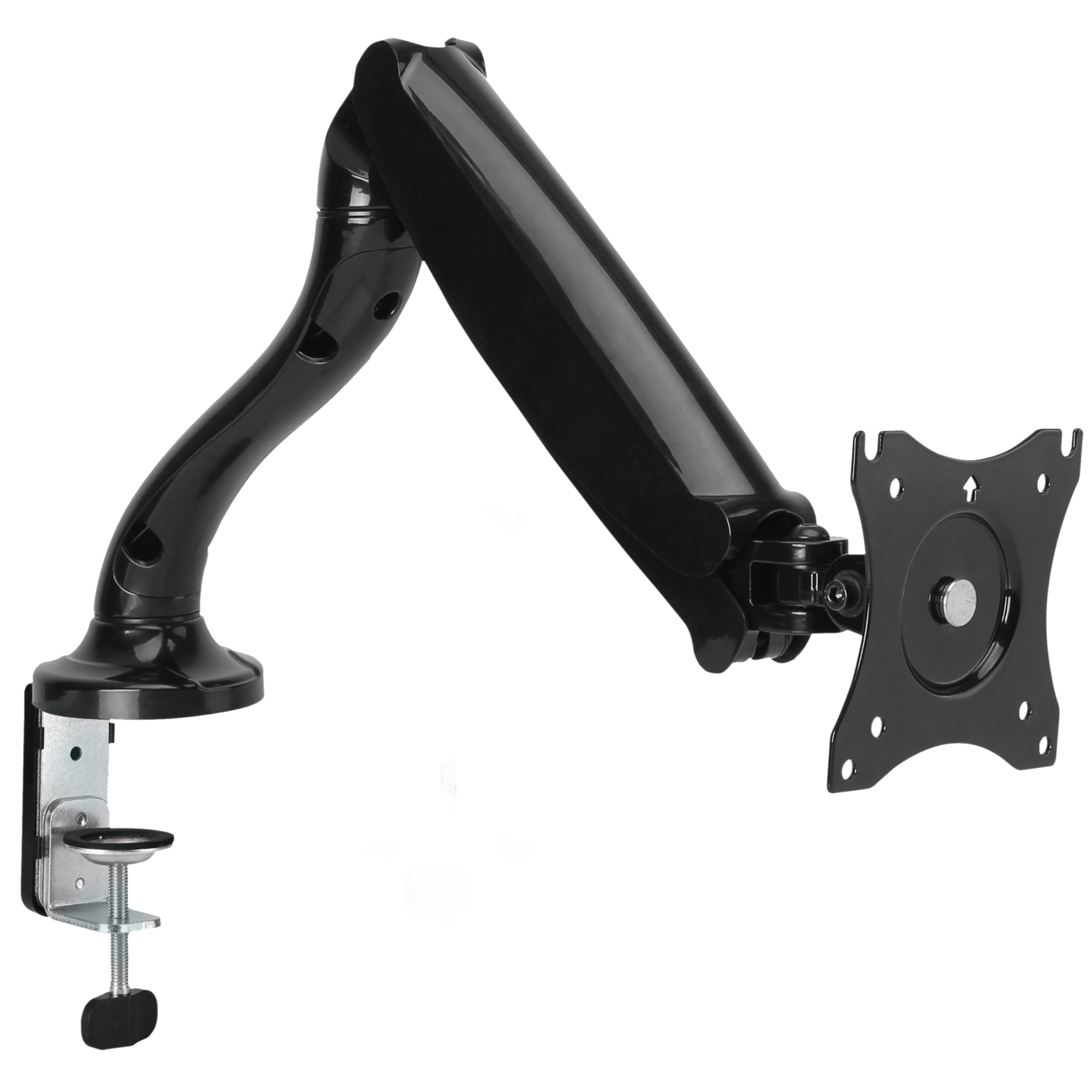 Ricoo Monitor Halterung 1 Monitor Ts6511 Monitorhalterung Mit Gasdruckfeder Monitorhalter Für 13–27 Zoll Vesa 75X75 / Vesa 100X100 Monitorarm Zur Tischmontage Bildschirmhalterung Höhenverstellbar