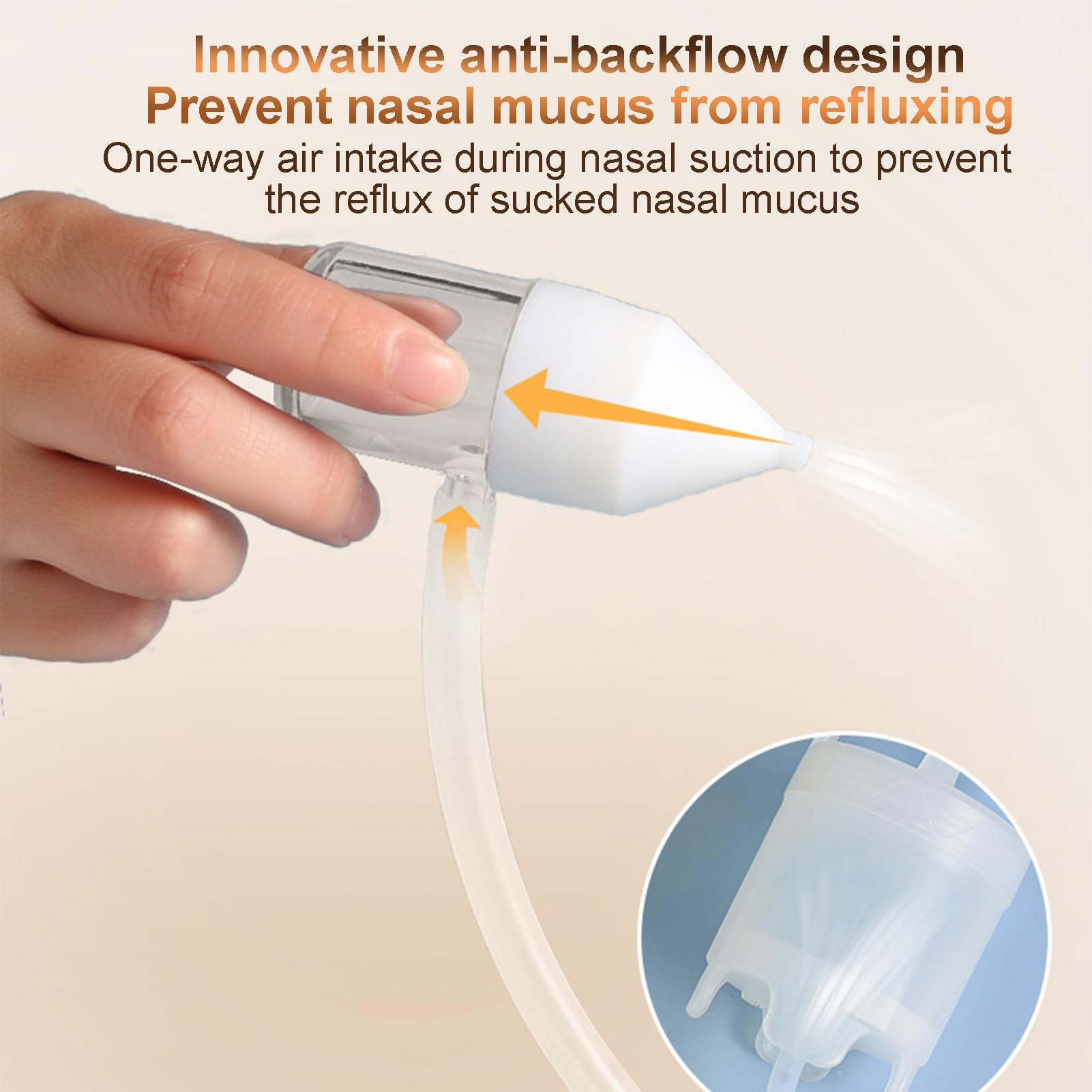 Booger Sucker - Aspirador nasal | Extractor manual Booger para él