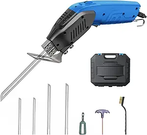 200W Air-Cooled, Electric Hot Knife - Foam Cutting Tool with Blades & Accessories Use Foam Cutter for Engraving and DIY Handmade