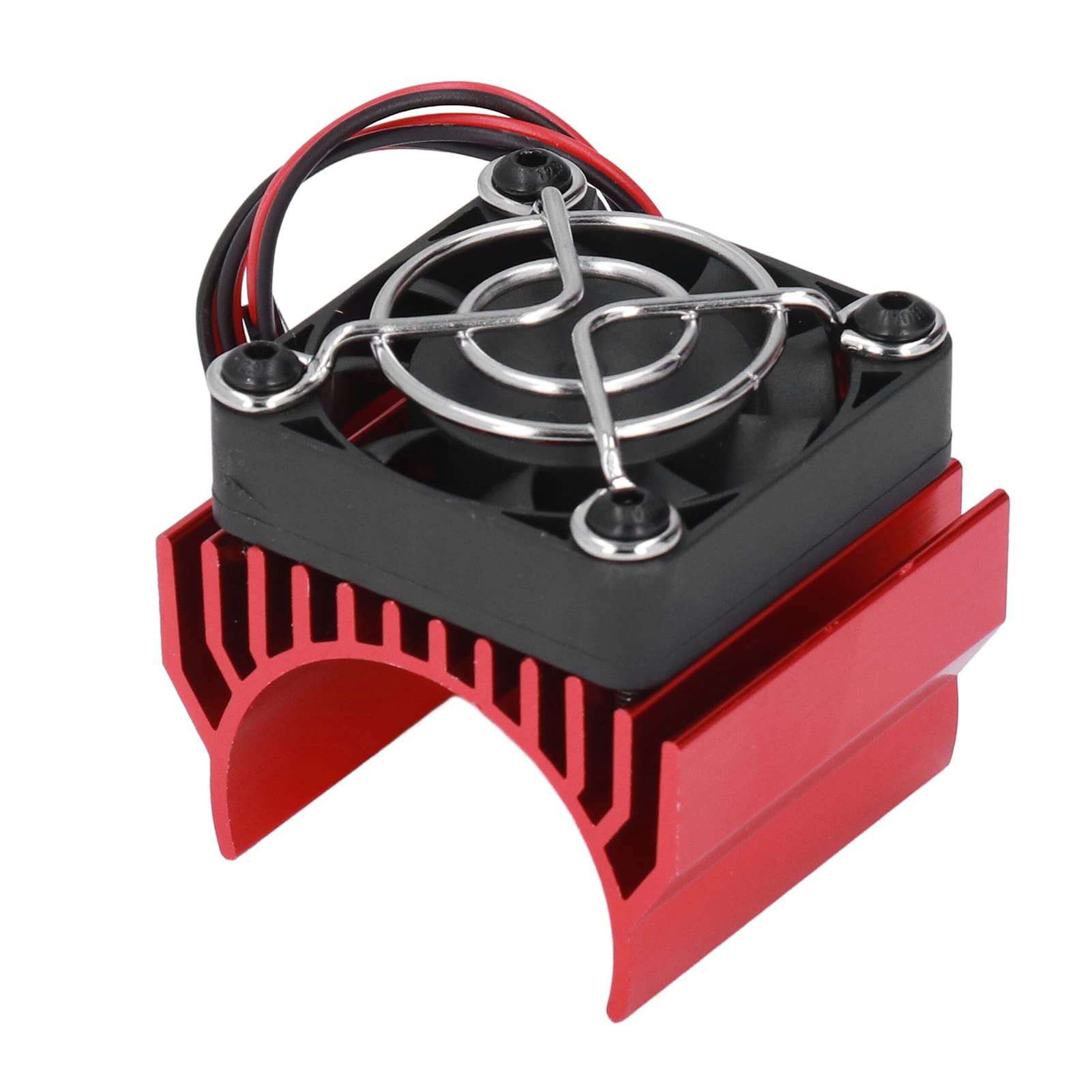 Zerodis Zestaw Silnika Bezszczotkowego 3100KV z Wodoodpornym Regulatorem 60A i Wentylatorem Chłodzącym do Samochodów RC 1/10, Części RC, Elektronika, Ulepszenia