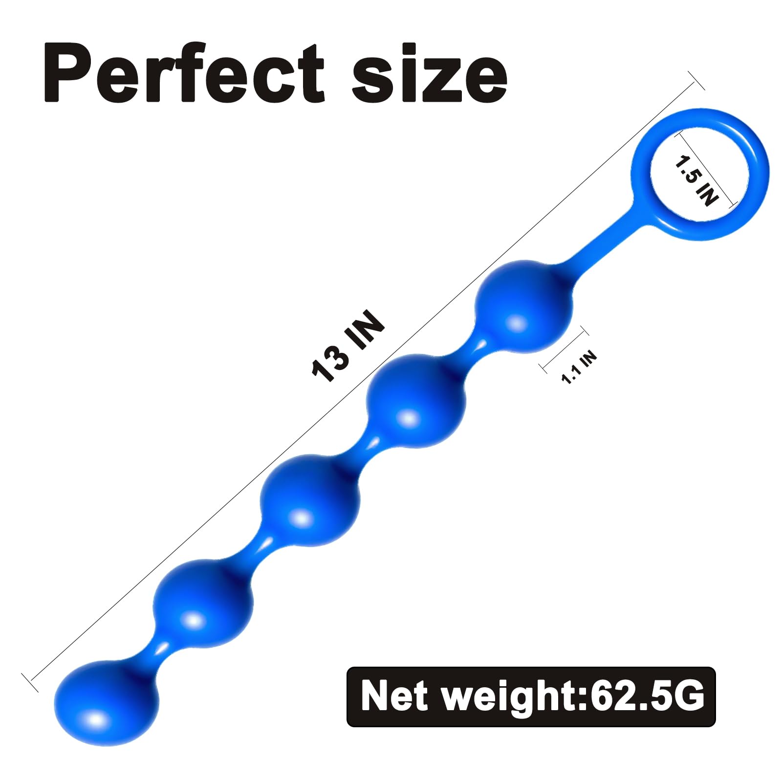 Anal Beads Anal Toys 5 Balls Sex Toy Anal Butt Plug Prostate Massage  Stimulator Anal Trainer Flexible Anal Chain Toys for Men Women Couples :  Amazon.com.br: Sade e Bem-Estar