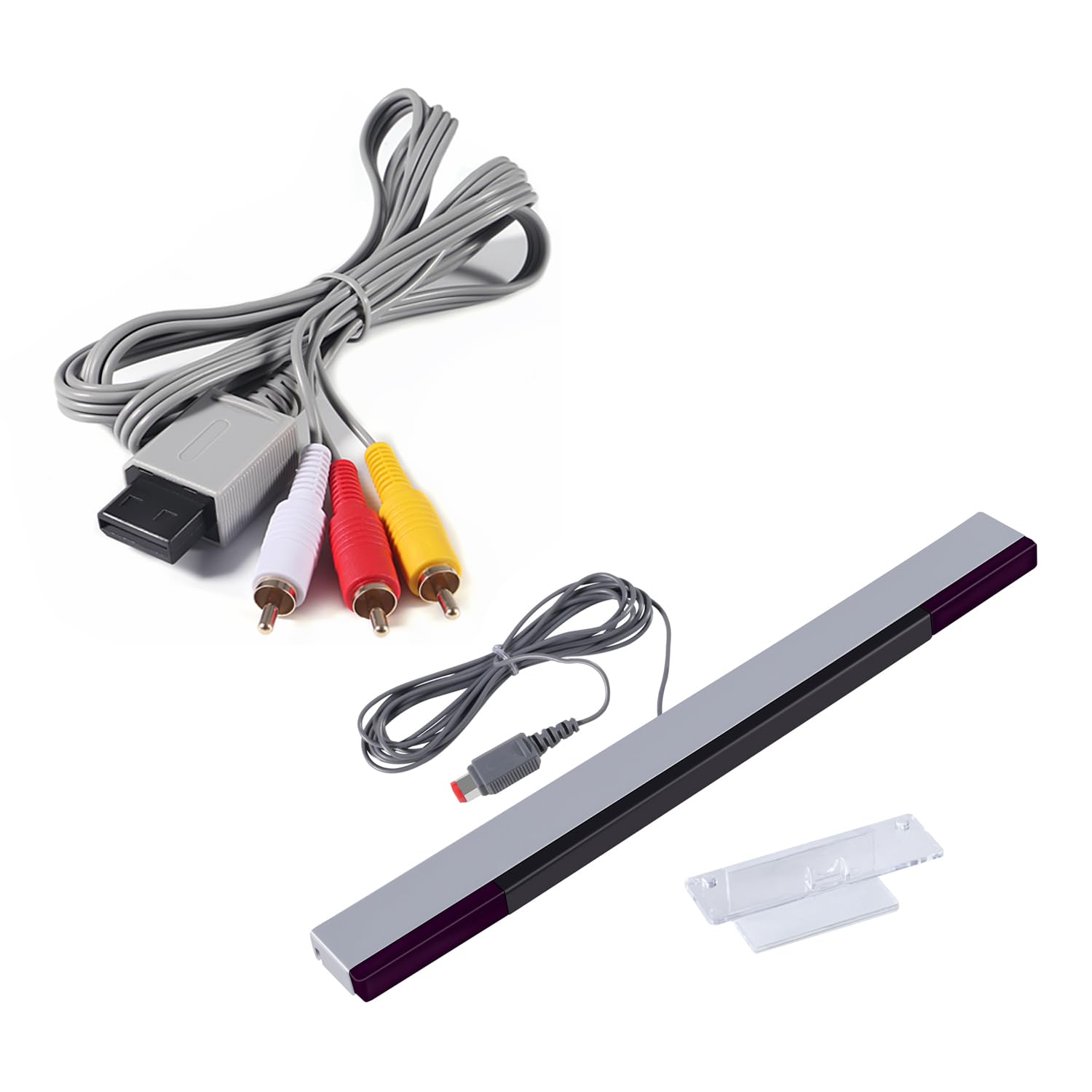 Wii 一式 Amazon.com: Aokin AV Cable and Sensor Bar for Wii Wii U