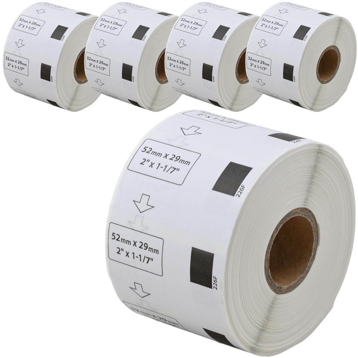 Amazon | 【互換ラベルLabo】 DK-1226 ブラザー 互換 ラベル 5ロール