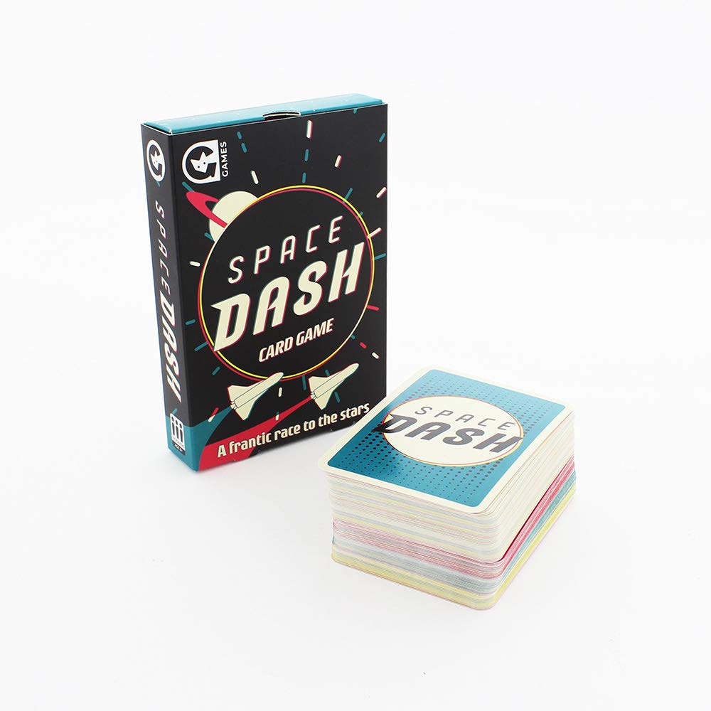 Ginger Fox Space Dash Card Game โ React Faster Than The Speed Of Light To Win - Suitable For Up To 6 Players