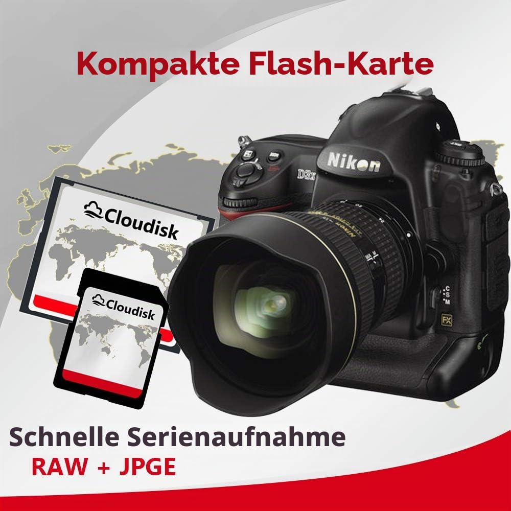 Pack von 2 Compact Flash Card (16GB)