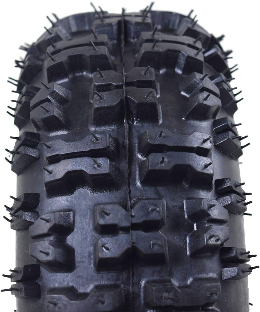 4PCS 4.10x3.50-4" Tires and Inner Tubes for Off Road ATV Quad Mini Pocket Bike Go Kart