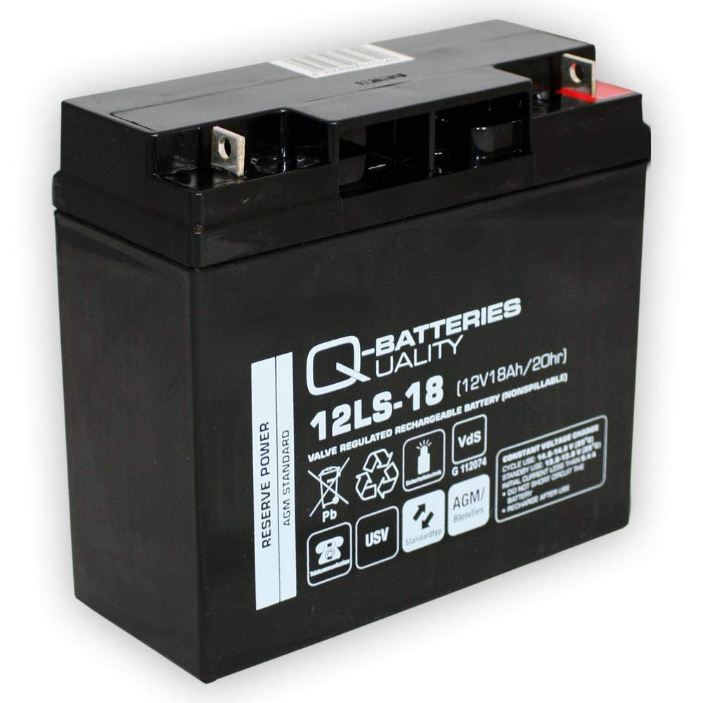 Batterie au Plomb AGM VRLA 12 V 18 Ah avec VDS