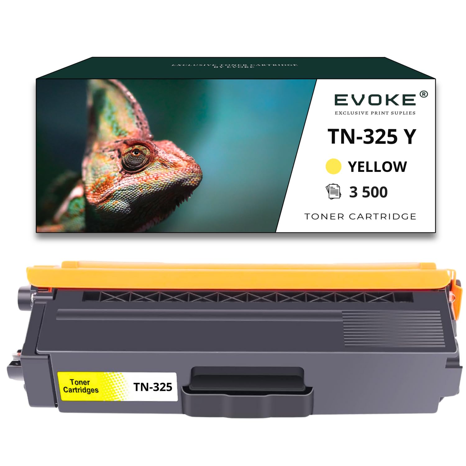 EVOKE TN325 TN-325 Toner Kompatybilny z Brother HL-4140CN HL-4150CDN HL-4570CDW MFC-9970CDW (Zestaw CMYK) 14500 Stron
