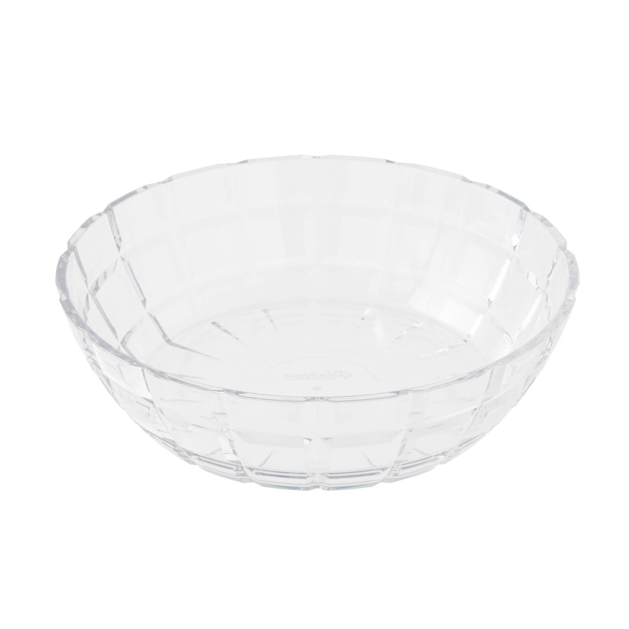 IJ Plakira Shatterproof Lightweight Bowl 14cm Dishwasher Safe Made in Japan Outdoor Kids Home Party Cute Stylish Clear Salad Bowl Stackable Compact Plastic Heat Resistant up to 100 Degrees Salad Bowl 