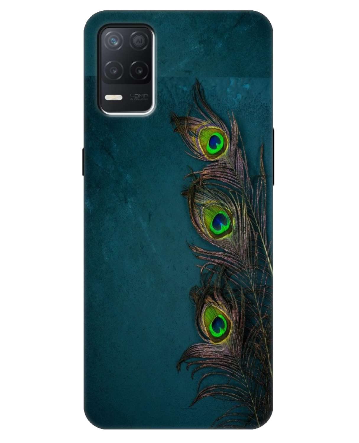 Samcase Cool Peacock Feathers Drawing Printed Soft Designer Mobile Back Cover For Realme 8 5G - Silicone, Multicolor (B09ZJCKPK2) Amazon Price History, Amazon Price Tracker