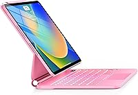 Vista 10 de Funda con teclado magnético mágico para iPad de 9ª generación con teclado para iPad 10.2 de 9ª/8ª/7ª generación y Air 3, Pro 10.5, trackpad