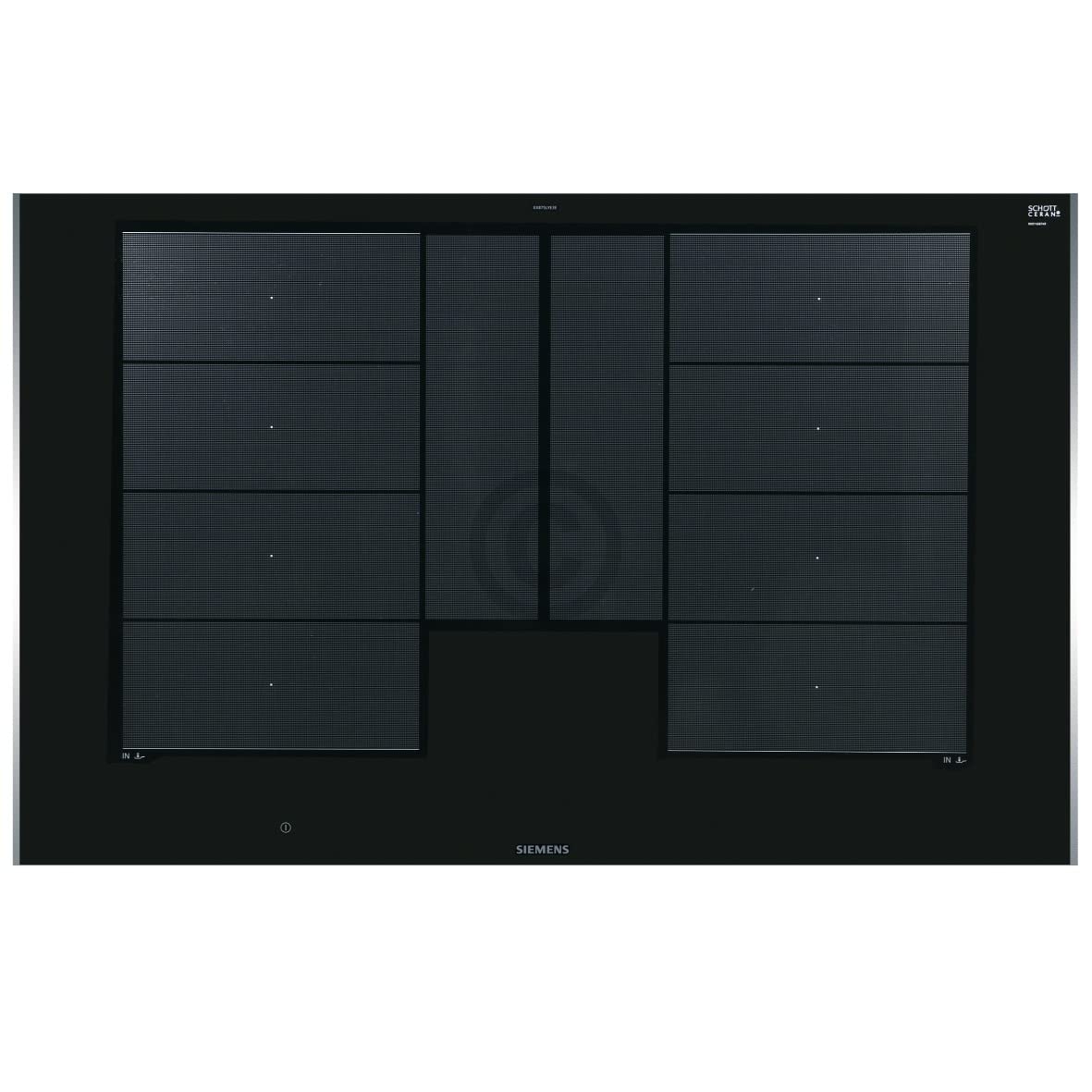 Ersatzglas Glaskeramikplatte für Induktionskochfeld 815x520 mm kompatibel Siemens 00715619